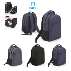 Cortes - Zaino Portacomputer 15" in Poliestere 600D Oxford cm 44x29x15,5 SZ0003