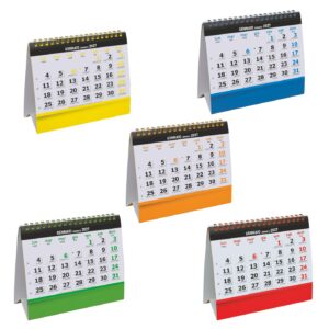 Essential Desk – Calendario da Tavolo cm 16,5×14 CT0001 Essential Desk - Calendario da Tavolo cm 16,5x14 CT0001