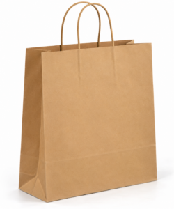 Shopper in carta 36x12x41 avana ritorta