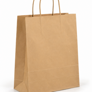 Shopper in carta 32x13x42 avana ritorta Shopper in carta 32x13x42 avana ritorta
