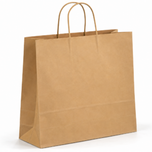 Shopper in carta 44x14x50 avana ritorta Shopper in carta 44x14x50 avana ritorta