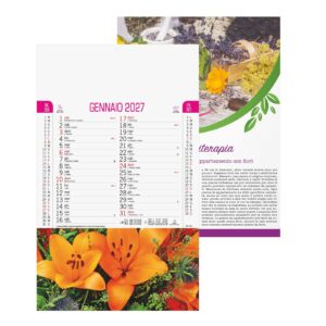 Fiori – Calendario Illustrato da parete cm 28,8×47 CI0010 Fiori - Calendario Illustrato da parete cm 28,8x47 CI0010