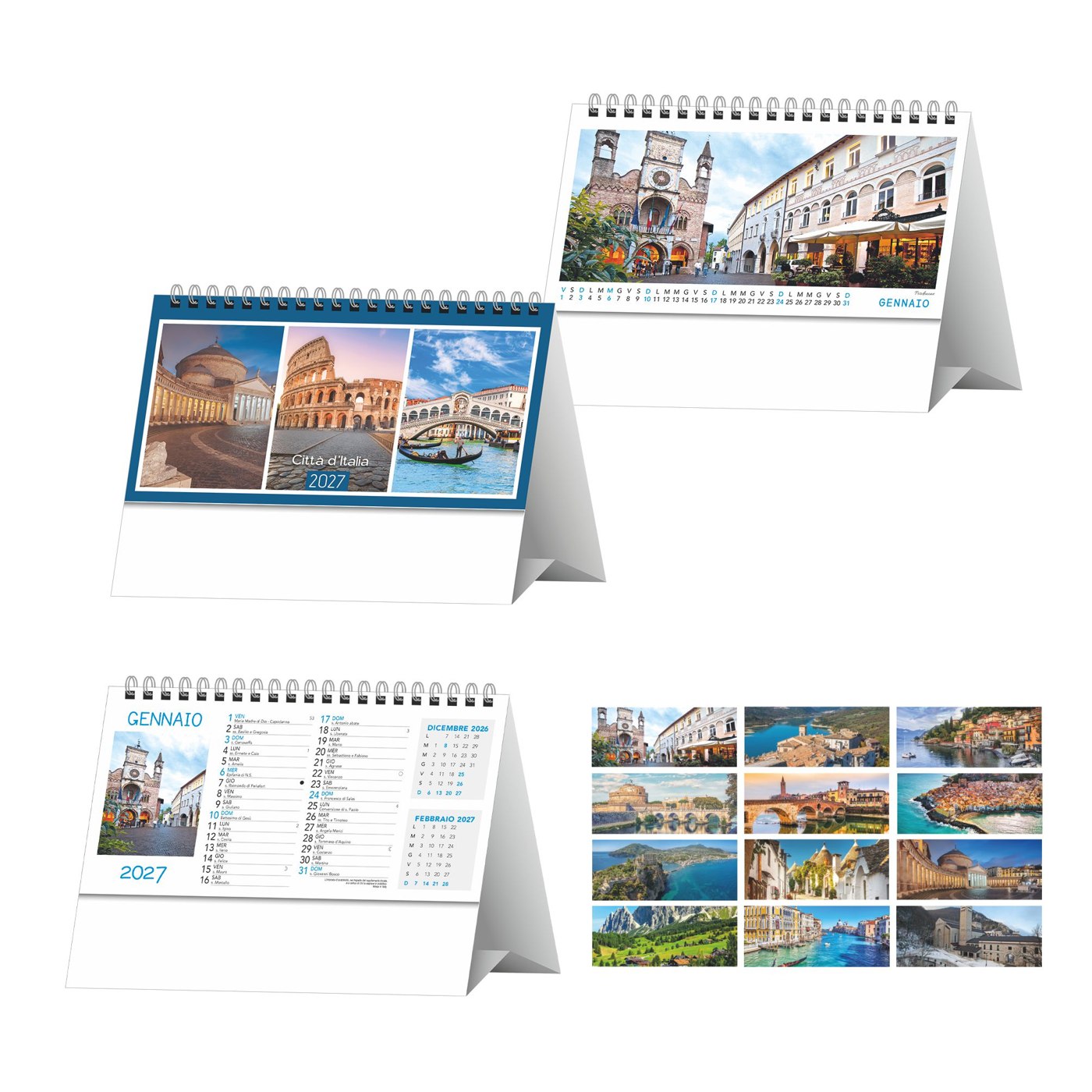 Paesaggi e città – Calendario da tavolo cm 19×14,5 CT0002 Paesaggi e città - Calendario da tavolo cm 19x14,5 CT0002