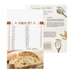 Pane – Calendario Illustrato da parete cm 28,8×47 CI0006 Pane - Calendario Illustrato da parete cm 28,8x47 CI0006