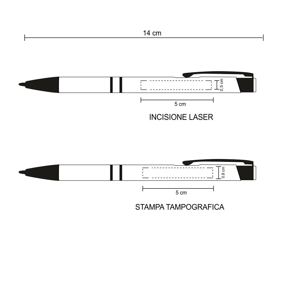 Penna Sfera Alluminio PA0002 Penna Sfera Alluminio PA0002