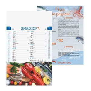 Pesce – Calendario illustrato da parete cm 28,8×47 CI0007 Pesce - Calendario illustrato da parete cm 28,8x47 CI0007