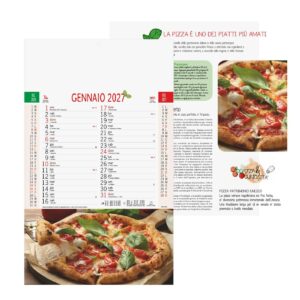 Pizza – Calendario illustrato da parete cm 28,8×47 CI0004 Pizza - Calendario illustrato da parete cm 28,8x47 CI0004