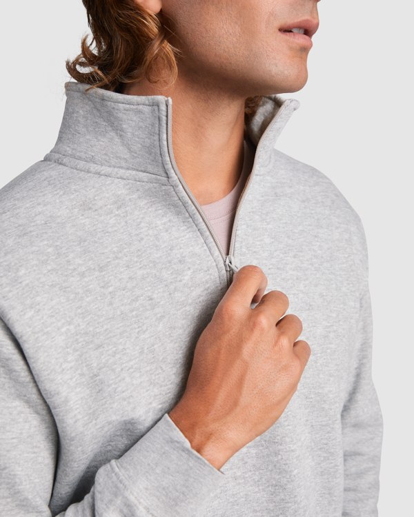 Roly Aneto Felpa Uomo Mezza Zip FE0001 Roly Aneto Felpa Uomo Mezza Zip FE0001