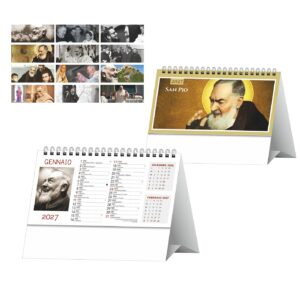 San Pio – Calendario da tavolo cm 19×14,5 CT0005 San Pio - Calendario da tavolo cm 19x14,5 CT0005