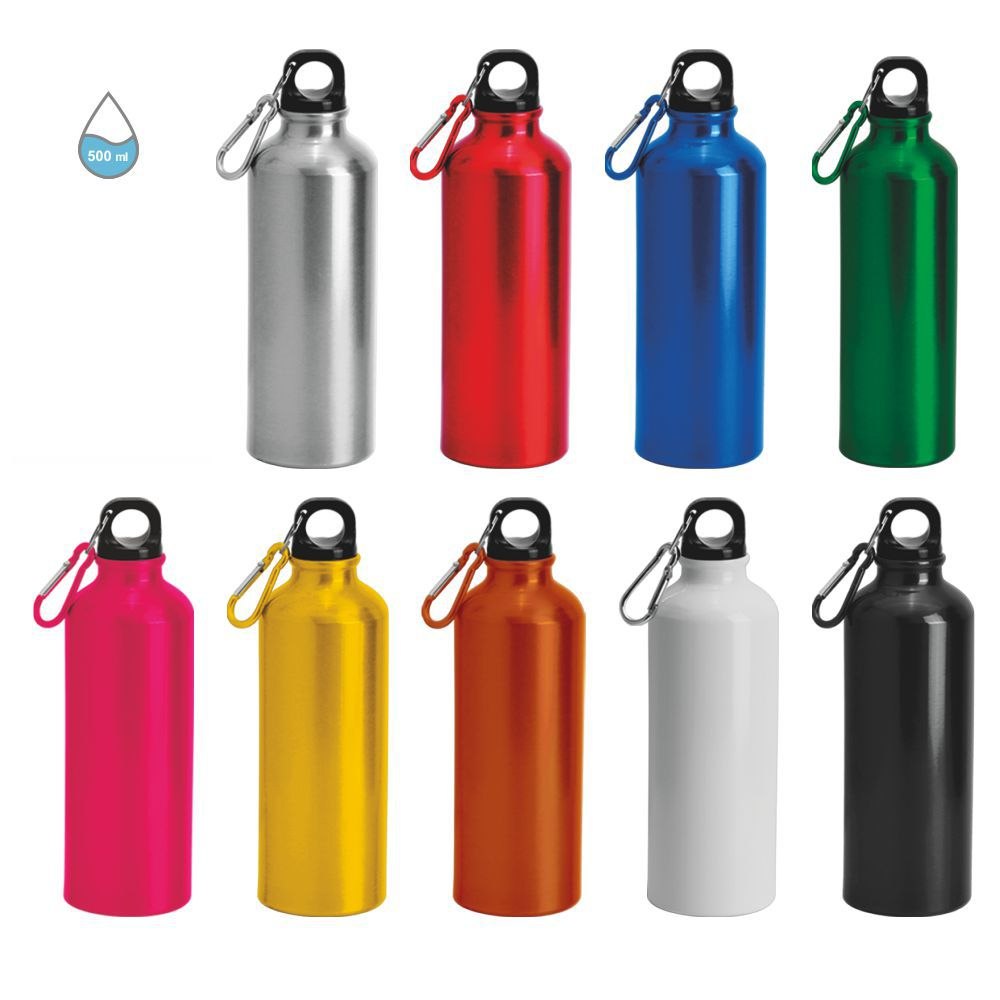 Sidex 500 – Borraccia In Alluminio Con Moschettone 500ml BT0004 Sidex 500 - Borraccia In Alluminio Con Moschettone 500ml BT0004