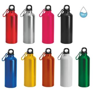 Sidex 750 – Borraccia In Alluminio Con Moschettone 750 ml BT0007 Sidex 750 - Borraccia In Alluminio Con Moschettone 750 ml BT0007