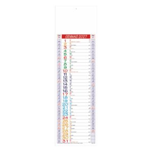 Silhouette – Calendario Olandese cm 14×47 CS0003 Silhouette - Calendario Olandese cm 14x47 CS0003