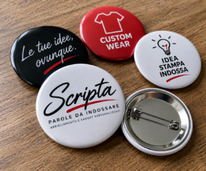 Spille e pins personalizzati STAMPA-SPILLE