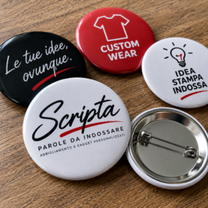 Spille e pins personalizzati STAMPA-SPILLE