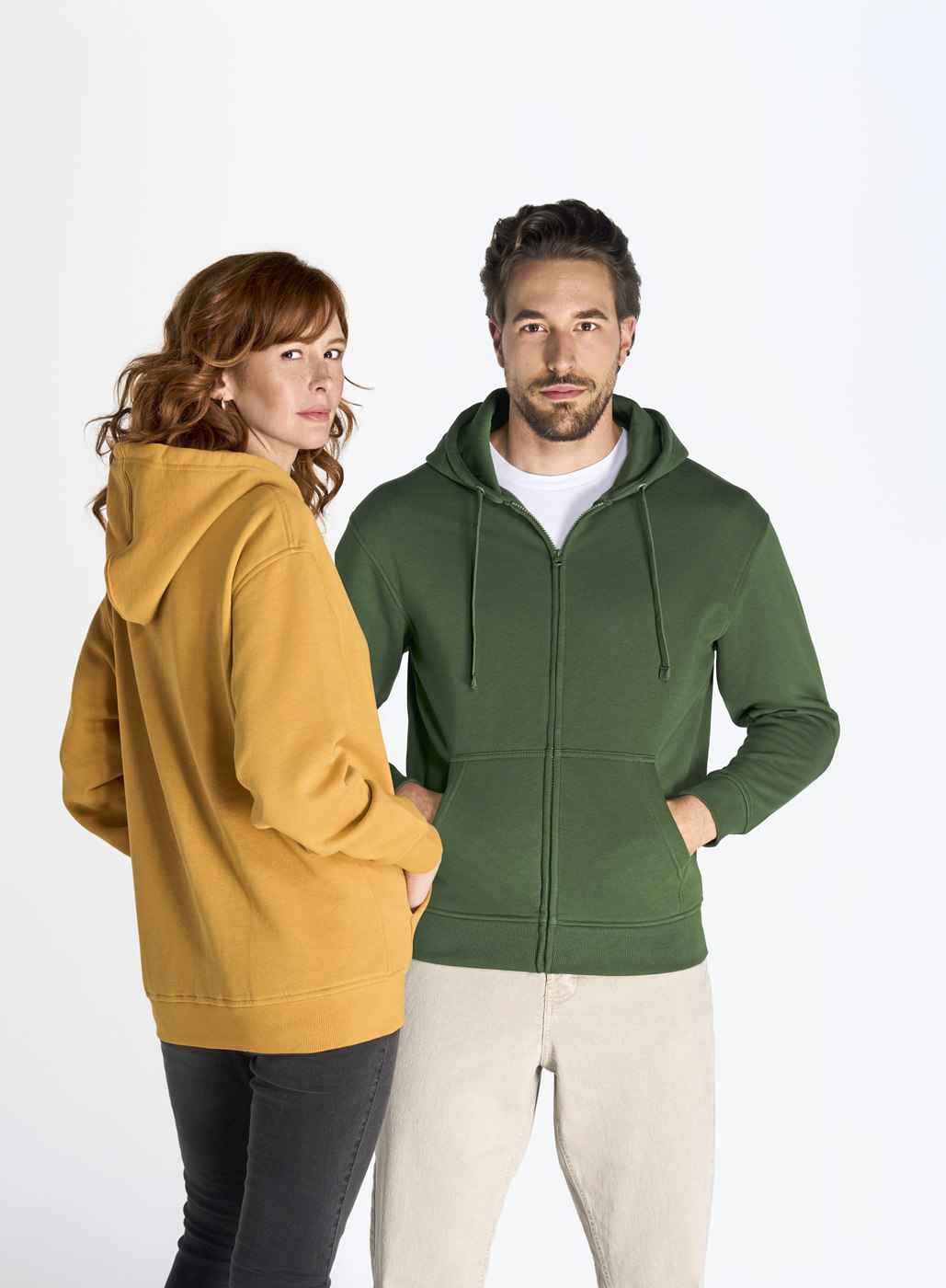 Zipped Hooded Sweater FE0003 Zipped Hooded Sweater FE0003
